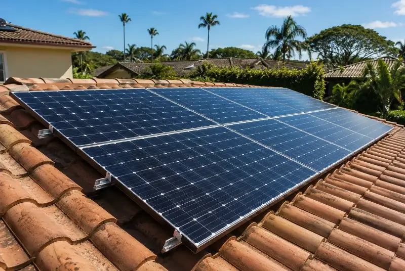 Installation de panneaux solaires à Montcaret