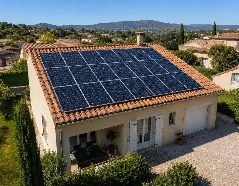 Prime à l'autoconsommation panneaux solaires Montcaret — aide financière de l'État